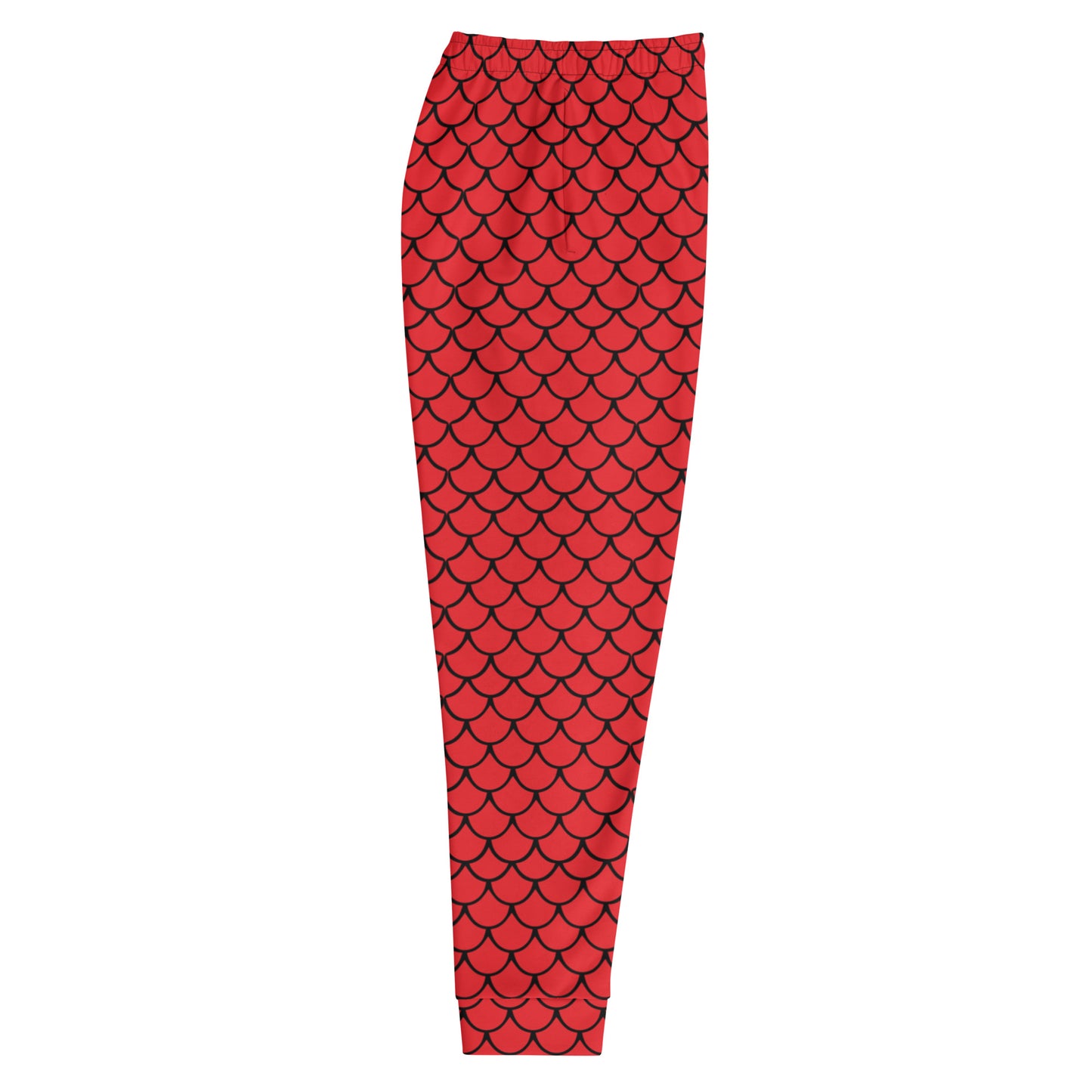 Dragon Scale Joggers(Red)